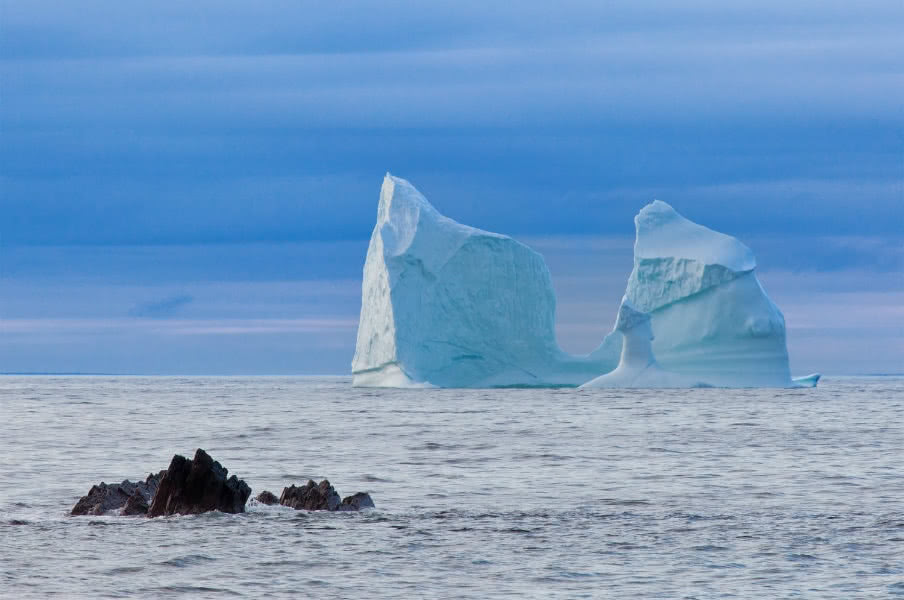 Iceberg off the coast of Newfoundland