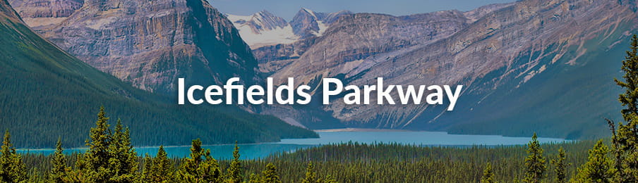 Icefields Parkway road trips in Canada banner