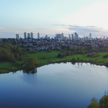 View of Vancouver from Burnaby
