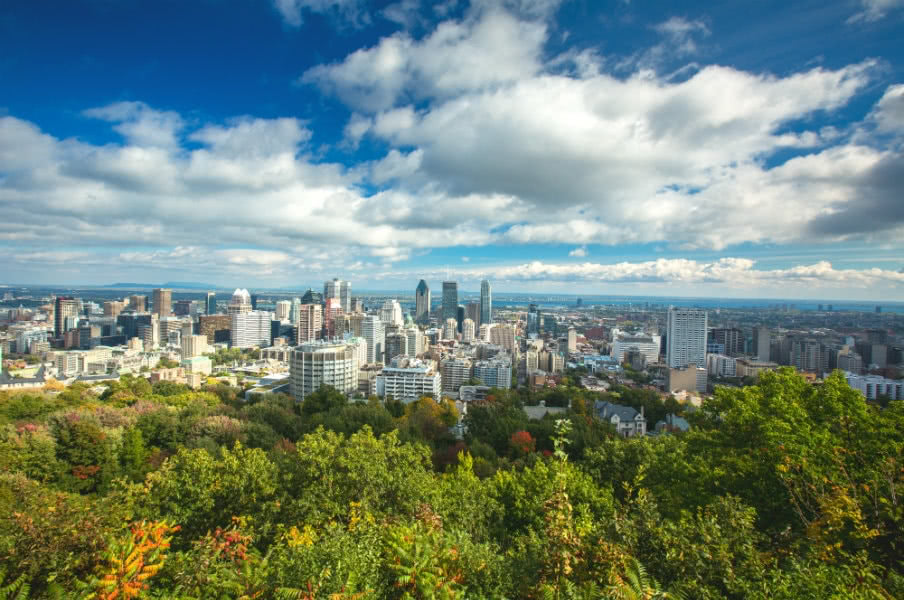 View of Montreal, Quebec View of Montreal, Quebec